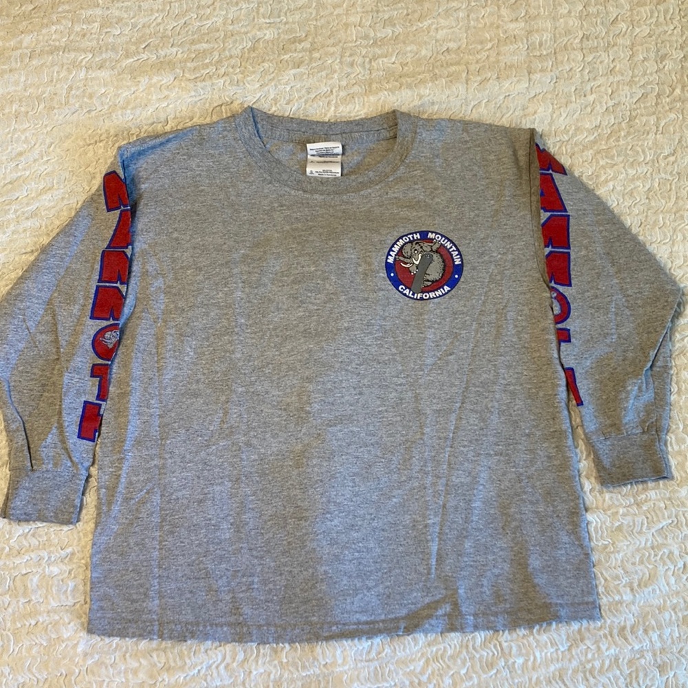 Mammoth Mountain Long Sleeve Shirt youth small